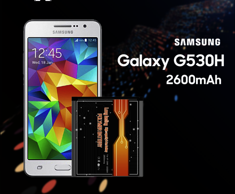 2600mAh Li-ion Battery For Samsung Galaxy G530H