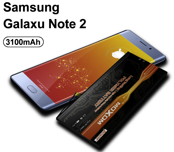 33100mAh High Capacity Polymer Battery For Samsung Galaxy Note 2