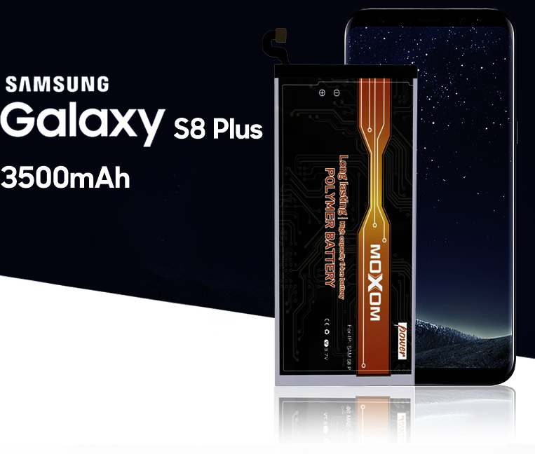 3500mAh High Capacity Lithium Battery For Samsung Galaxy S8 Plus