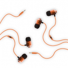 In-Ear Earphones With Remote Control & Mic Noice Cancelling Earbuds