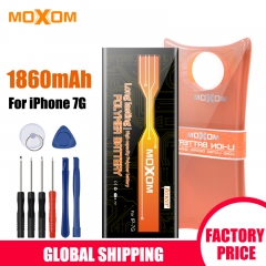 Battery For iphone 7G 1860mAh High Capacity Mobile Phone Battery Lithium Polymer Phone Bateria Free Tools PC Box