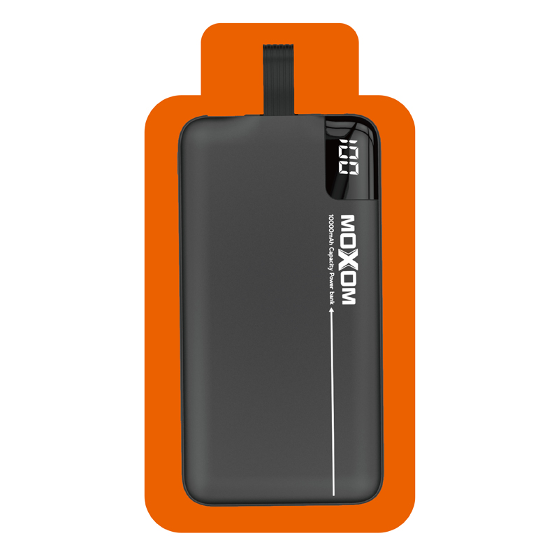 Big Capacity Li-Polymer Battery Power Bank 10000mAh 3 USB Ports Phone Portable Mobile Power Bank Quick Charge