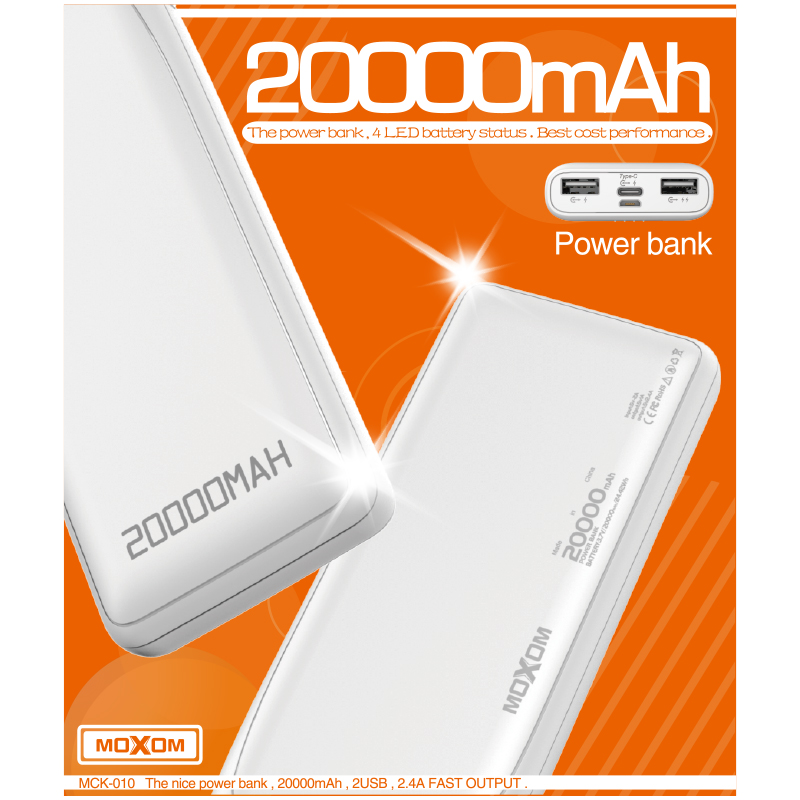 Mobile Powerbank 20000mah Universal Battery Charger